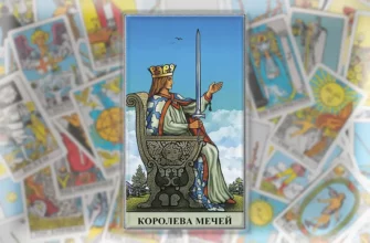 королева мечей перевернутая таро